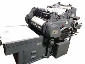 585型全自動海德堡圓壓平模切機(jī)、沖不干膠機(jī)